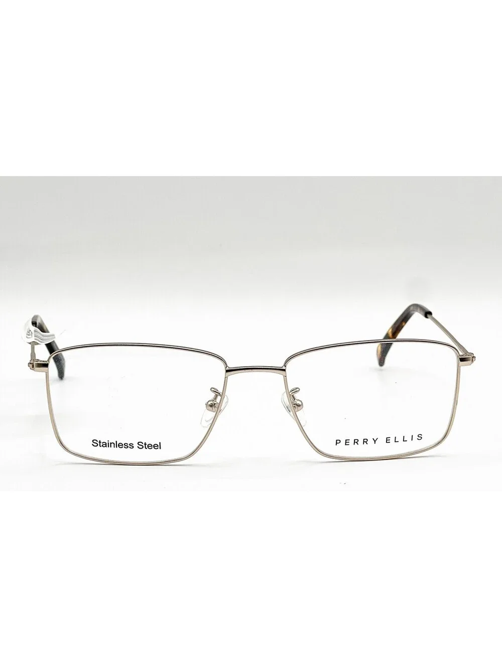 Perry Ellis Pe 437-2 Polished Gold Authentic Eyeglasses 54-17-140